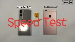 | Vivo Y200 | Vs | Iphone 6S Plus | Speed Test | Comparison | Review | 2025 |