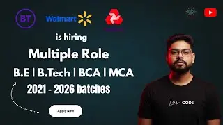 BT Group, Walmart & MatWest Hiring 🚀 | Software Engineer Jobs 2021&ndash;2026 Batch |#offcampusjobs #viral