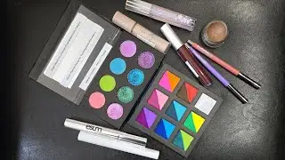 Fun Colorful 90's Eyeshadow Look using Spellcast Beauty Neon Garden Palette