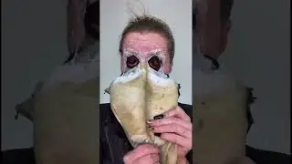 JIGSAW BILLY THE PUPPET makeup removal! Body paint and sfx! #shorts