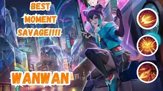 BEST MOMENT SAVAGE!! || WANWAN!! || MOBILE LEGENDS