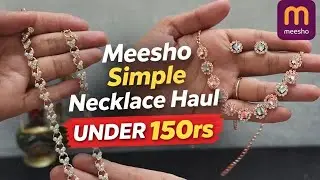 కేవలం ₹150 లోపు Simple Meesho నెక్&zwnj;సెట్స్/Necsets👌Under Budget లో 💖