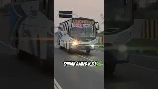 chandra paribahan on fire!🔥 Ashok Leyland Bus in Bangladesh | Dhaka to Madaripur 🌿