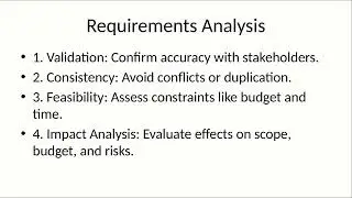 Project Management / Requirements Gathering and Analysis