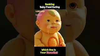 ASMR | Baby Food Eating | Satisfying Sounds