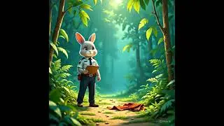 Epic Jungle Chase &ndash; Rabbit Security Guard vs Lion Cub Thief! 🏃&zwj;♂️🐇🦁