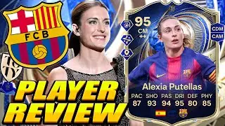She CONTROLS THE ENTIRE GAME&hellip; 🧠🔥 95 TOTY Putellas Review! 95 Putellas Team of the Year Review! TOTY