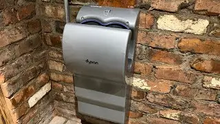 Dyson Airblade DB Hand Dryer at Greedy Ted&rsquo;s Italian Restaurant, Guisborough ♿️