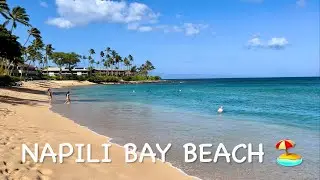 Napili Bay Beach 🏖️ Maui, Hawaii 🌺 #beachwalker