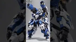 The second version of Unit 0317 with upgraded leg armor.#ModelKit #AssemblyModel #Figure #AIGC
