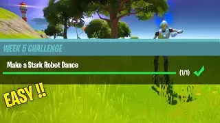 How to Make a Stark Robot Dance! Make a Stark Robot Dance - Fortnite Week 5 Challenge