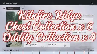 WWM Kilnfire Ridge 100% Oddity Collection and 6 Chest Collection