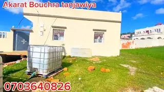 دار وغرسة راءعة واصل الماء والكهرباء والطريق 0703640826نواحي ملوسة طنجة 