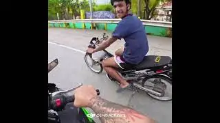 Ninja 500 Test Ride