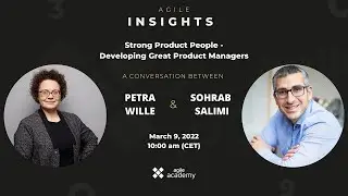 Strong Product People & Developing Product Manager | Petra Wille in conversation with Sohrab Salimi