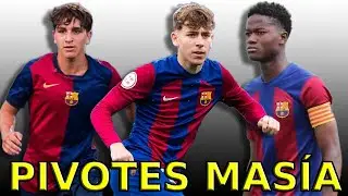 7 PIVOTES de La Mas&iacute;a de POTENCIAL Primer Equipo Bar&ccedil;a