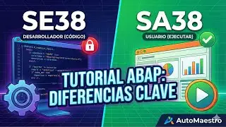 ABAP Tutorial: SE38 and SA38 Explained