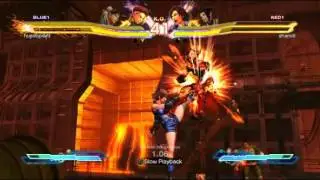 Darkphyre ( Juri x Asuka ) Vs. huevoplant ( Cammy x Chun-li ) - PSN - Ranked