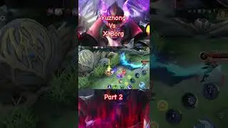 Yuzhong vs Xborg in explane part 2 #yuzhong #xborg #mlbb #mobilelegends #mlbbshorts