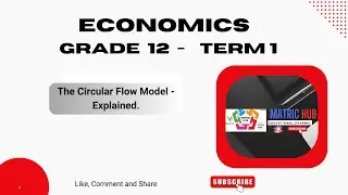 Economics Grade 12 - Term 1 : Circular Flow Model.