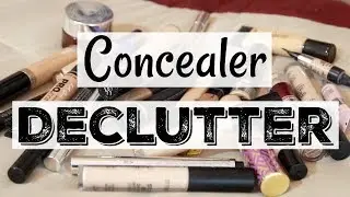 Makeup Declutter/Collection | Concealers | Katie Marie