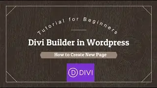 How to Make A New Page on Divi Theme (Version - 4.14.3) - Divi  Basic Tutorial (2021)