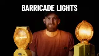 Barricade Lights - Solar vs Battery Powered