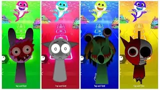 SPRUNKI Incredibox - Coffin Dance Song (COVER) Tiles Hop step