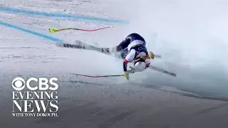 Shock over Lindsey Vonn's Olympic crash; Trump calls Hunter Hess a loser for comments on politics