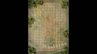 Open Spaces animated battle map pack from Angela Maps for online TTRPGs