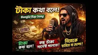 টাকা কথা বলে 💰 | Bangla Rap Song 2026 | Money Talks Bengali Hip Hop | Sajib
