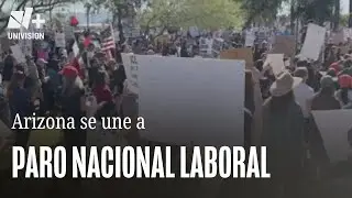 Arizona se une a paro nacional laboral, escolar y comercial: Así se vivió en el Capitolio estatal