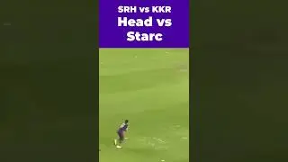 Mitchell Starc&rsquo;s Fiery Delivery! 🔥 Travis Head Clean Bowled | KKR vs SRH #ipl2025 #ipl