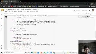 Implementation of Dijkstra's Shortest Path Algorithm