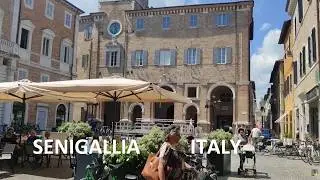 Senigallia ,Passeggiata per Corso 2 giugno , Marche Italy