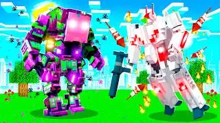 MINECRAFT OP ROBOTER KAMPF!