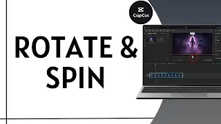 How To Make An Image Rotate In CapCut PC 2025 | CapCut Edit Tutorial