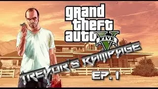 GTA 5: Trevor's Rampage Ep. 1 w/ HexPanda | Military Rampage |