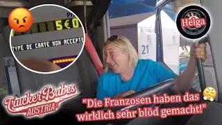Stress f&uuml;r Helga auf der franz&ouml;sischen Autobahn! 😵 | Trucker Babes Austria | ATV
