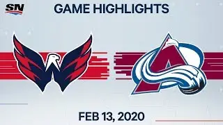NHL Highlights | Capitals vs. Avalanche &ndash; Feb. 13, 2020