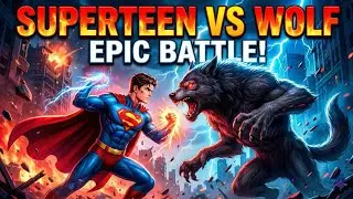 Wolf VS SUPERTEEN FIGHTING BATTLE 😤 