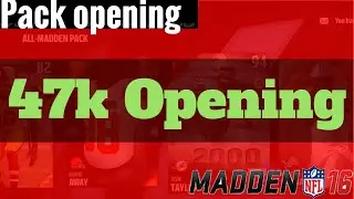 47k Pack Opening!!!! what can we pull?!?!? ( MUT 16 Pack Opening)