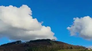 C&uacute;mulus congestus, nube de buen tama&ntilde;o pero con potencial tormentoso en los cielos de Zumarraga y