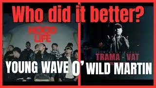 Nepali Rap Face-Off | Young Wave O Wild Martin | Hood Life Or Trama ra Vat | @rottnepal | Reaction