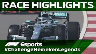 Challenge Heineken Legends: Race Highlights | F1 Esports