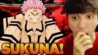 VIREI O SUKUNA NO MELHOR JOGO DE JUJUTSU KAISEN DO ROBLOX!