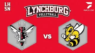 ODAC Quarterfinals | Lynchburg Hornets vs. RMC Yellow Jackets (Women's Volleyball Nov. 6, 2025)