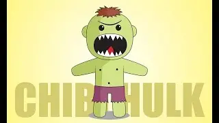 How to Draw Chibi Hulk