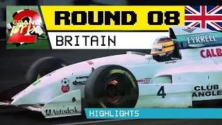 1994 British Grand Prix | Mark Blundell | x86GP2 (HIGHLIGHTS)