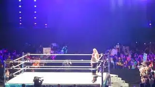 Becky Lynch entrance at WWE Evolution